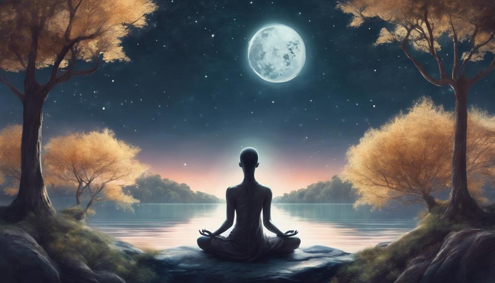 engaging in full moon mindfulness