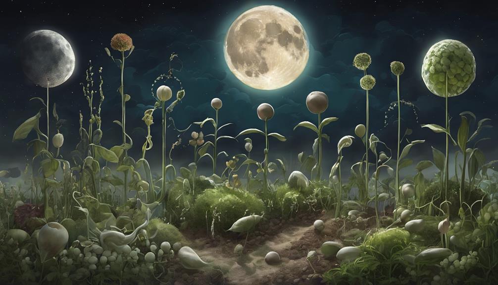 plant growth and lunar influence