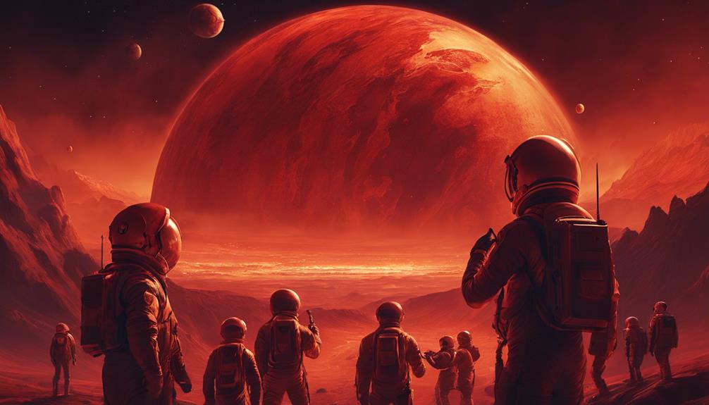 journey to the red planet