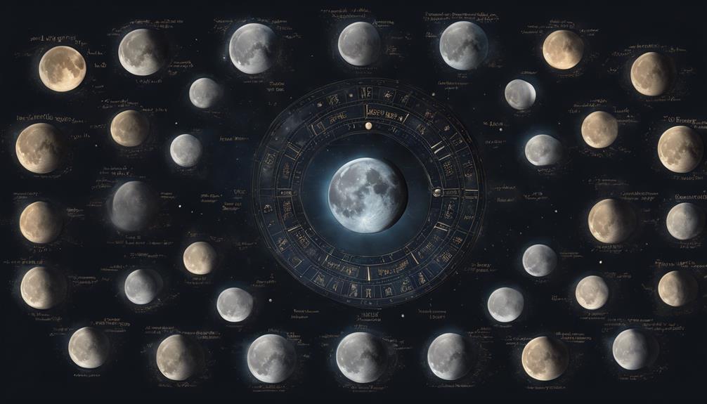 moon phases and progression