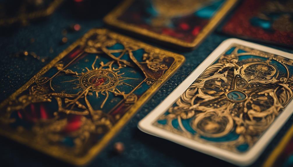 tarot cards depict history